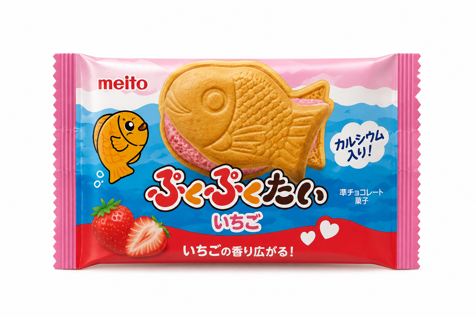 Meito Strawberry Fish